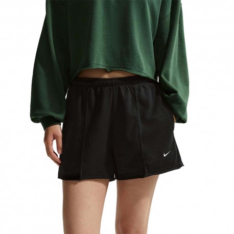 Nike Shorts Logo Nero Donna