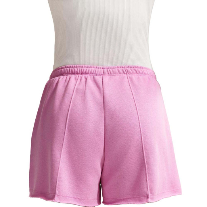 Nike Sportswear Chill Terry Shorts Logo Rosa Donna