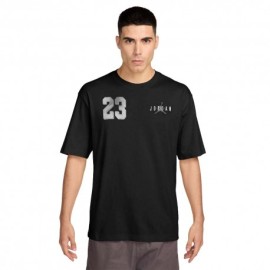 Nike Jordan Brooklyn T-Shirt Logo Nero Uomo