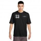 Nike Jordan Brooklyn T-Shirt Logo Nero Uomo