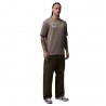 Nike Jordan Brooklyn T-Shirt Logo Moro Uomo