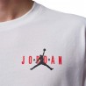 Nike Jordan Brooklyn T-Shirt Logo Bianco Uomo