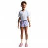 Nike Sportswear Shorts Sportivi Logo Piccolo Lilla Bambina