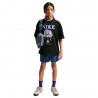 Nike Sportswear T-Shirt Palestra Logo Nero Bambina