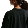 Nike Sportswear T-Shirt Palestra Logo Nero Bambina
