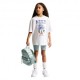 Nike Sportswear T-Shirt Palestra Logo Bianco Bambina