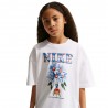 Nike Sportswear T-Shirt Palestra Logo Bianco Bambina