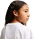 Nike Sportswear T-Shirt Palestra Logo Bianco Bambina