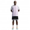 Nike Dna Academy Pantaloncini Basket 8In Nero Bianco Uomo
