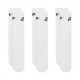 Nike Calza Eleveted Tris Pack Bianco