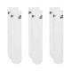 Nike Calza Eleveted Tris Pack Bianco