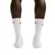 Nike Calza Eleveted Tris Pack Bianco