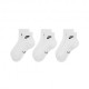 Nike Calza Quarter Logo Bianco