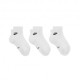 Nike Calza Quarter Logo Bianco