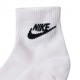 Nike Calza Quarter Logo Bianco