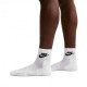 Nike Calza Quarter Logo Bianco