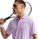 Nike Court Dri-Fit Polo Tennis Violet Mist Nero Uomo