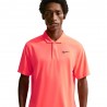 Nike Court Dri-Fit Polo Tennis Hot Lava Nero Uomo