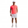 Nike Court Victory T-Shirt Tennis Hot Lava Nero Uomo