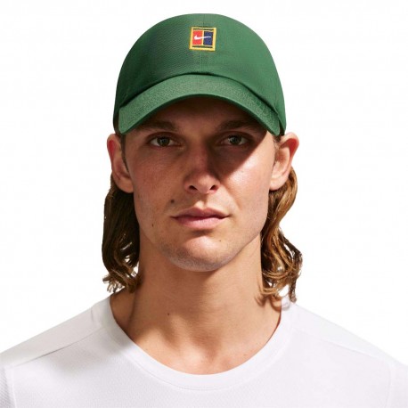 Nike Club Cappello Tennis Court Verde Uomo