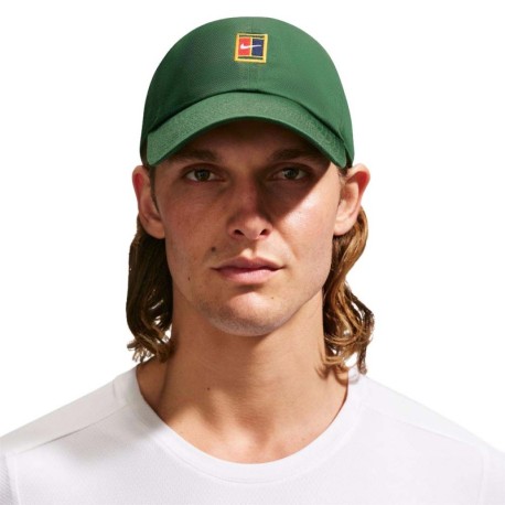 Nike Club Cappello Tennis Court Verde Uomo