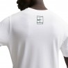 Nike Court T-Shirt Tennis Cotton Love Bianco Uomo