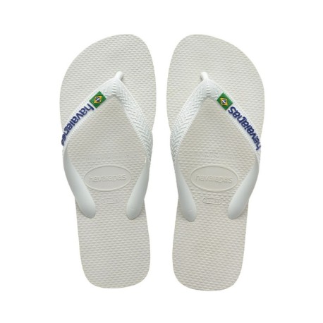 Havaianas Brasil Logo Bianco - Infradito Mare Uomo