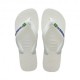 Havaianas Brasil Logo Bianco - Infradito Mare Uomo