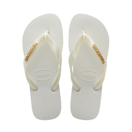 Havaianas Logo Metallic Bianco - Infradito Mare Donna