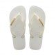 Havaianas Logo Metallic Bianco - Infradito Mare Donna