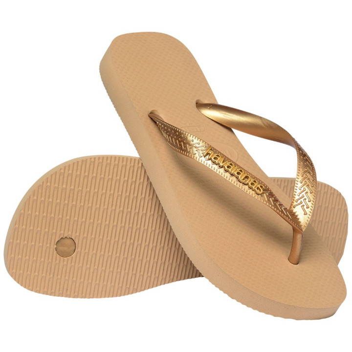 Havaianas Logo Metallic Oro - Infradito Mare Donna