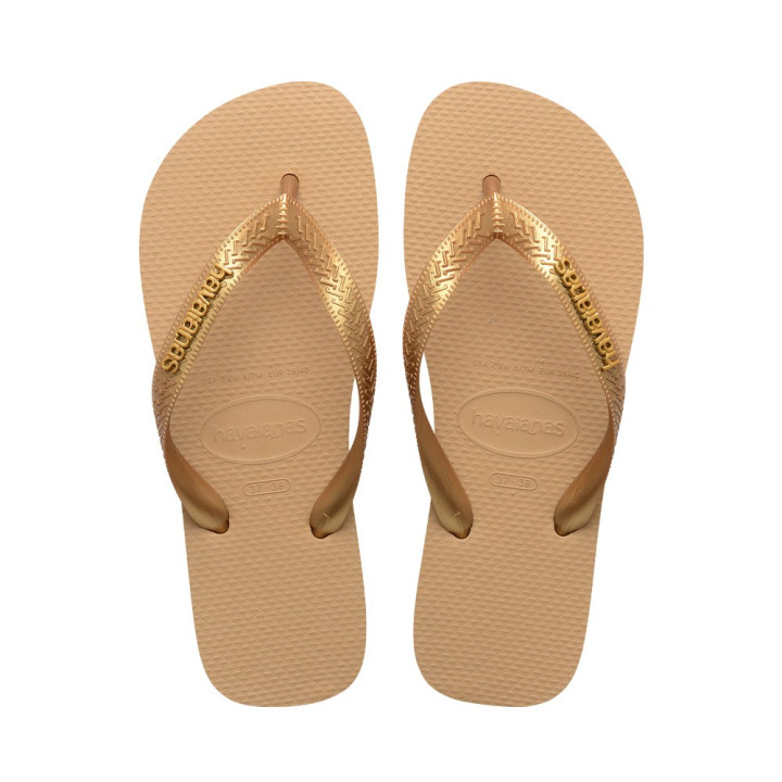 Havaianas Logo Metallic Oro - Infradito Mare Donna