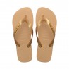 Havaianas Logo Metallic Oro - Infradito Mare Donna