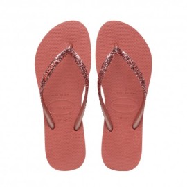 Havaianas Slim Glitter 2 Rosa - Infradito Mare Donna