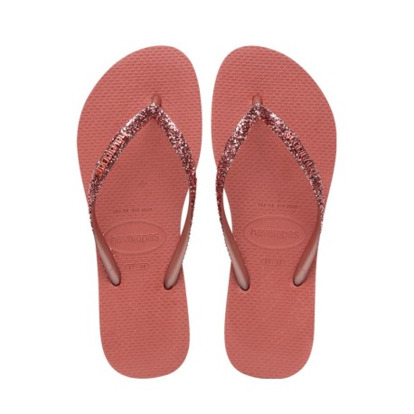 Havaianas Slim Glitter 2 Rosa - Infradito Mare Donna
