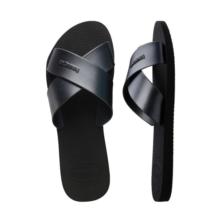Havaianas Aqua Metallic Nero - Infradito Mare Donna