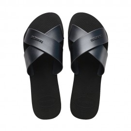 Havaianas Aqua Metallic Nero - Infradito Mare Donna