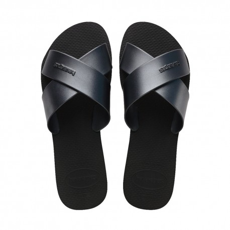 Havaianas Aqua Metallic Nero - Infradito Mare Donna