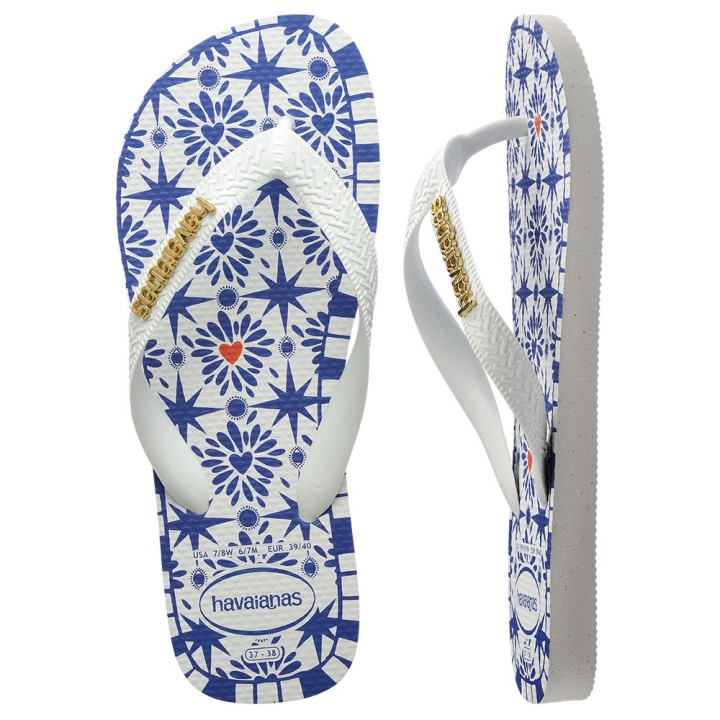 Havaianas Top Ginga Sao Luis Bianco - Infradito Mare Donna