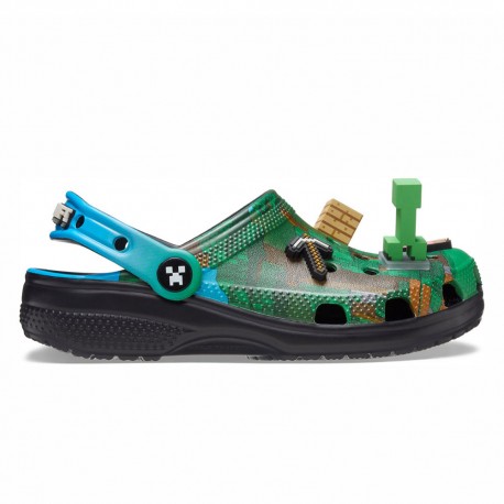 Crocs Glog Minecraft Verde - Sandalo Bambino