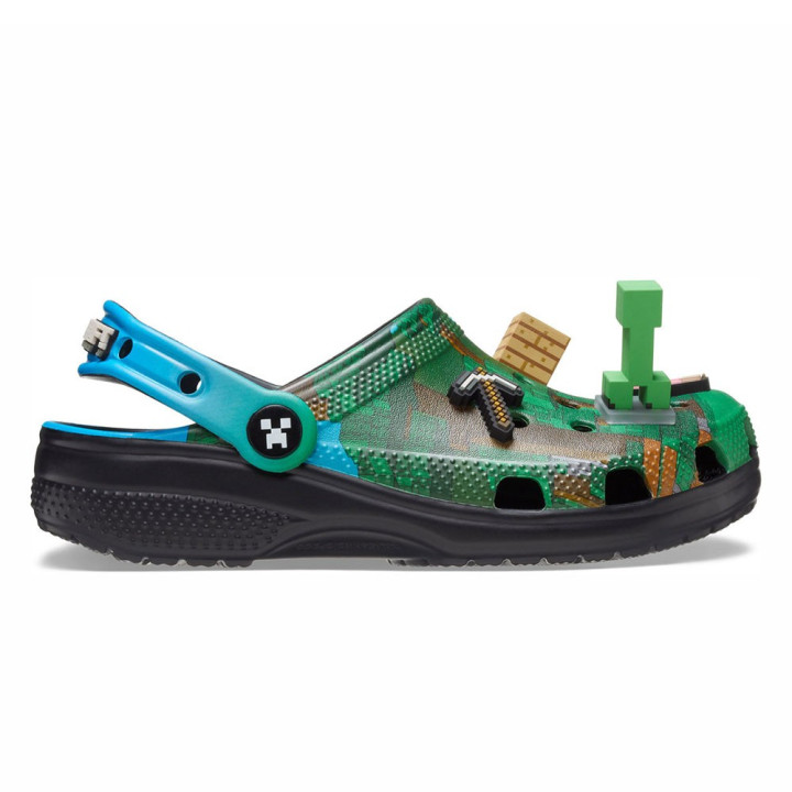 Crocs Glog Minecraft Verde - Sandalo Bambino