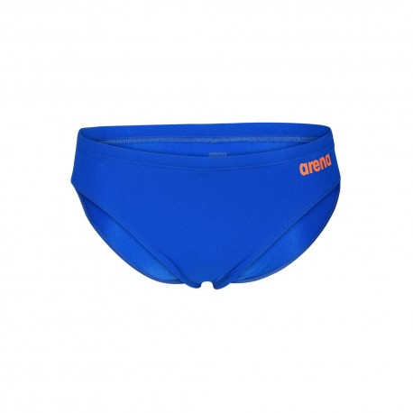 Arena Costume Intero Piscina Slip Team Solid Neon Blu Uomo