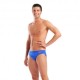 Arena Costume Intero Piscina Slip Team Solid Neon Blu Uomo