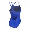 Arena Costume Intero Piscina Solid Light Drop Neon Blu Donna