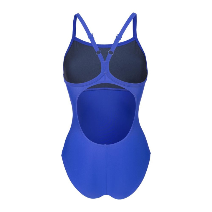 Arena Costume Intero Piscina Solid Light Drop Neon Blu Donna