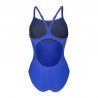 Arena Costume Intero Piscina Solid Light Drop Neon Blu Donna