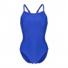Arena Costume Intero Piscina Solid Light Drop Neon Blu Donna