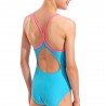 Arena Costume Intero Piscina Light Drop Solid Eyeblush Rosa Bambina