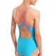 Arena Costume Intero Piscina Light Drop Solid Eyeblush Rosa Bambina