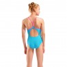 Arena Costume Intero Piscina Light Drop Solid Eyeblush Rosa Bambina